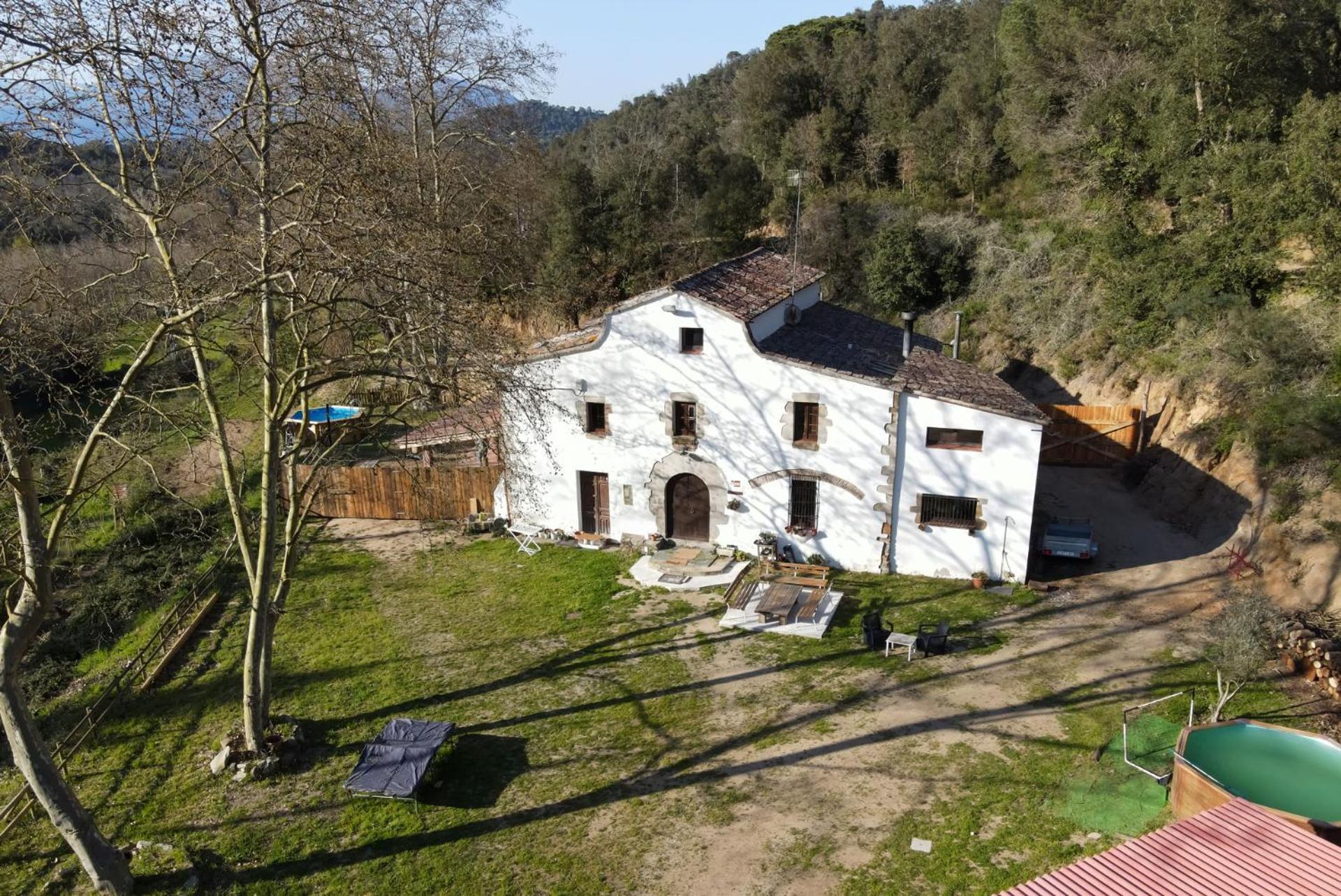 Casa Rural Can Ricos - El Mirador Del Montseny Vallgorguina Zewnętrze zdjęcie